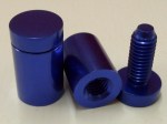 Blue Spacer - 19 x 40mm long